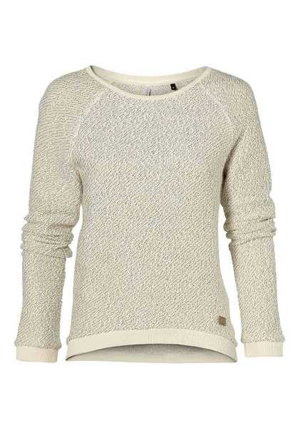 O'neill Northern Crew - Bianco Donna Accogliente Knitwear (S5411)